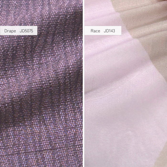 カーテンセット"Recipe(レシピ)"|#001 HAKANAGE(ドレープ&レース)|丈141~240cm