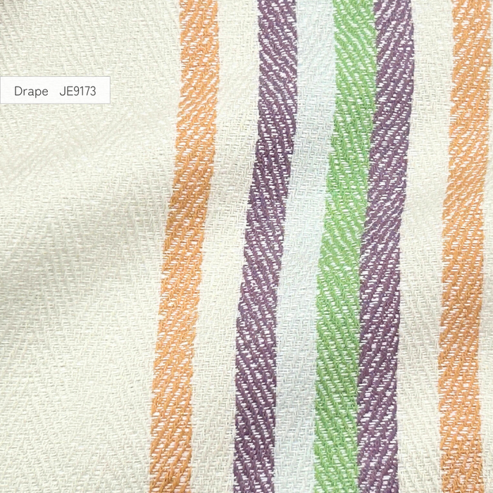 カーテンセット"Recipe(レシピ)"|#032 みかんドロップ(ドレープ&レース)|丈141~240cm