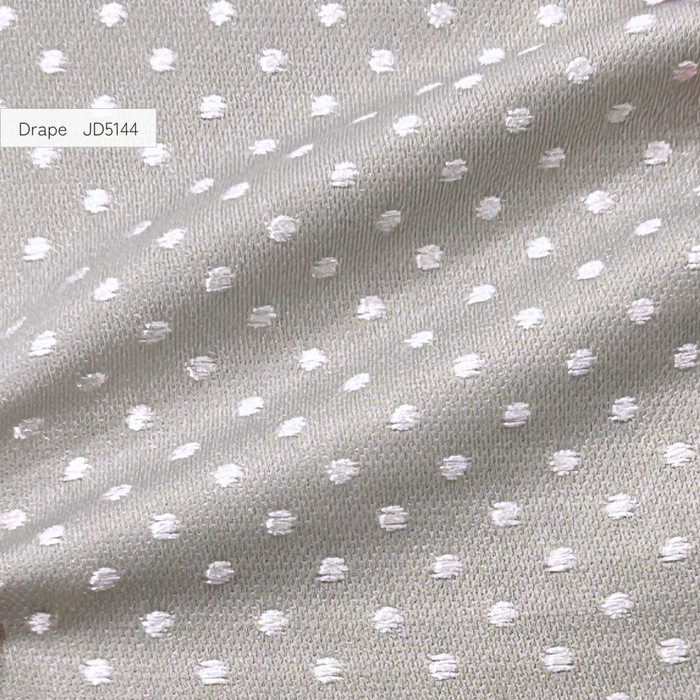 カーテンセット"Recipe(レシピ)"|#037 たまたまみずたま(GY)(ドレープ&レース)|丈~140cm