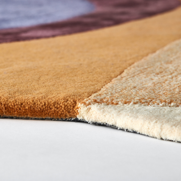 Carpe Diem|Hand Tufted Rug -Carta-(ブルー)  140×200