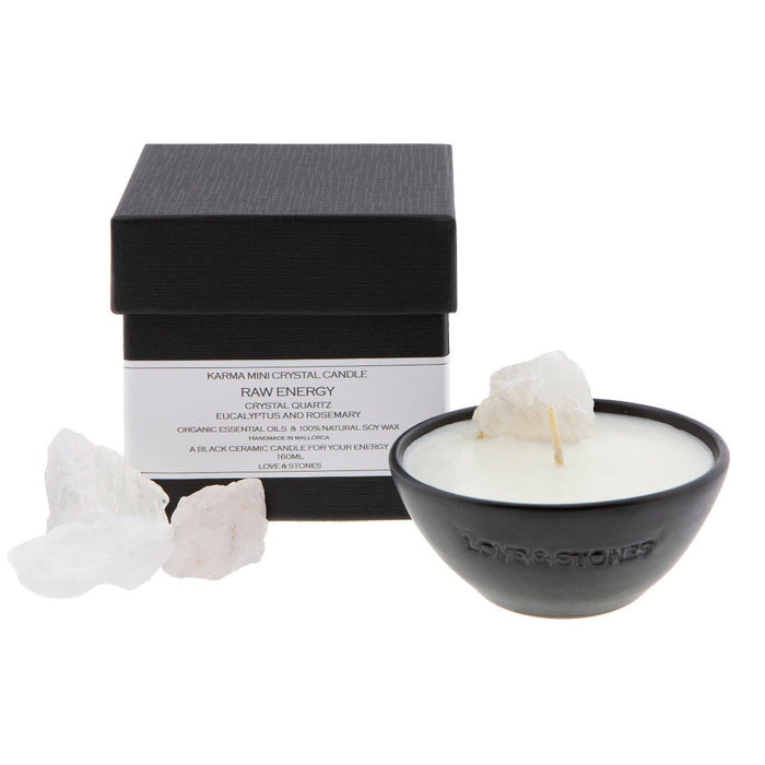 LOVE&STONES | MINI RAW ENERGY CRYSTAL QUARTZ 160ML