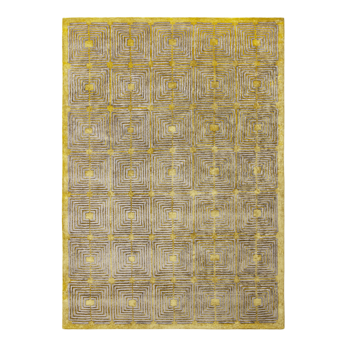Carpe Diem|Hand Tufted Rug -Angolo(Hope yellow)- 140×200