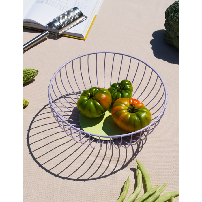 OCTAEVO | BASKET IRIS LARGE (LILAC/LIME)