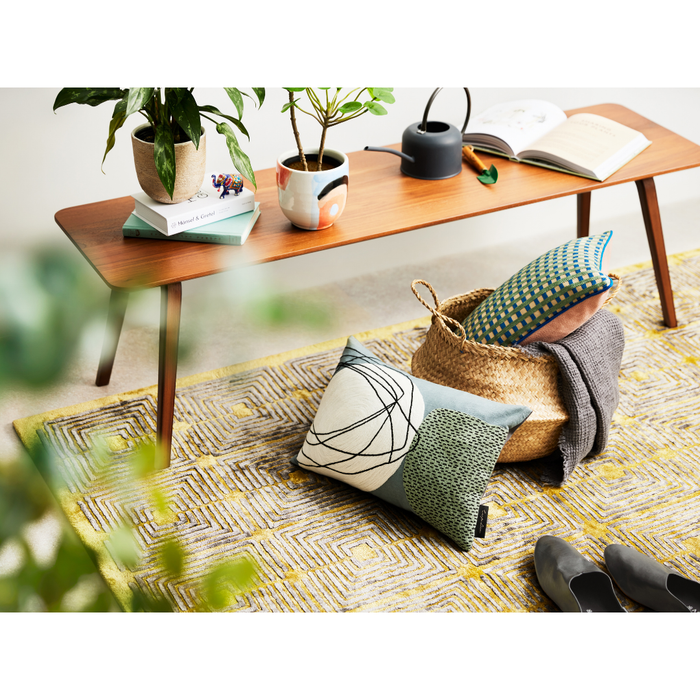 Carpe Diem|Hand Tufted Rug -Angolo(Hope yellow)-  140×200