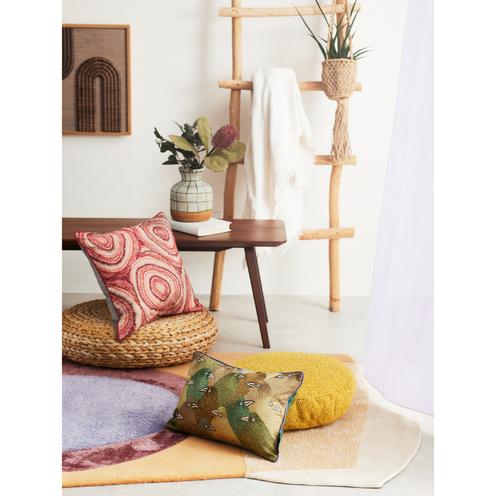 Carpe Diem|Hand Tufted Rug -Carta-(オレンジ)  140×200