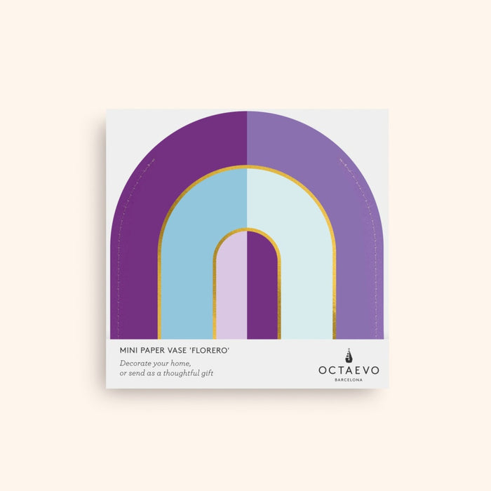 OCTAEVO | MINI PAPER VASE RIVIERA ARCH