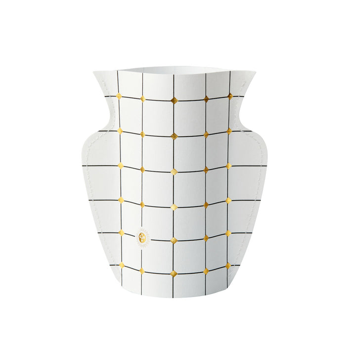 OCTAEVO|MINI PAPER VASE LIDO (WHITE)