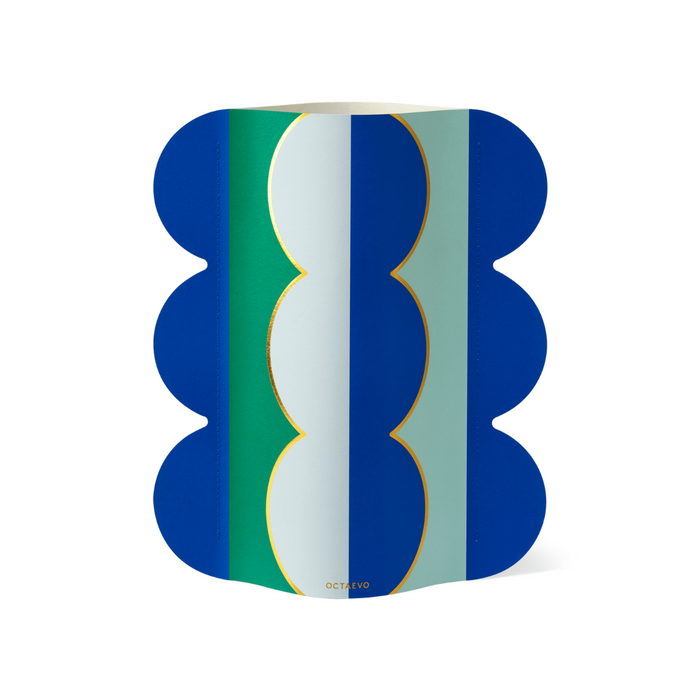 OCTAEVO|PAPER VASE RIVIERA WAVE