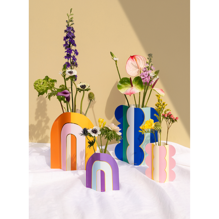 OCTAEVO|PAPER VASE RIVIERA WAVE