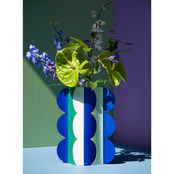 OCTAEVO|PAPER VASE RIVIERA WAVE