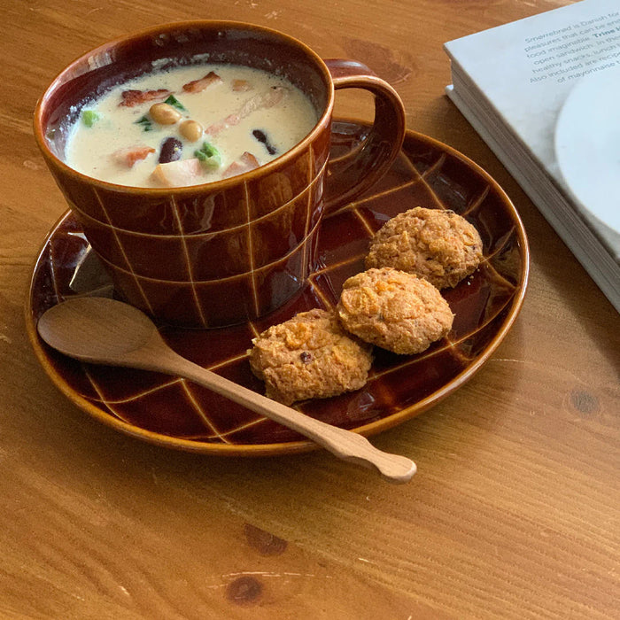 Rimout|RAYURE スープカップ (ネイビーブルー)