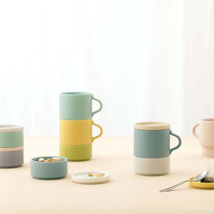 LIVING TALK|TSUMIKI マグ・ボウル・プレートセット(山桜)