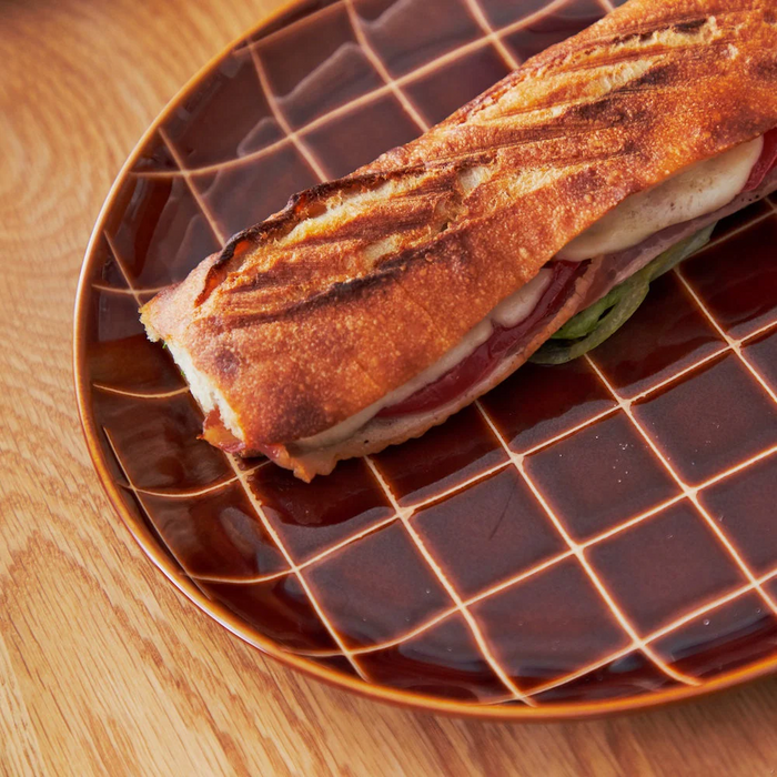 Rimout|RAYURE プレートL 24cm (ネイビーブルー)