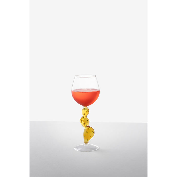 ICHENDORF MILANO | DESERT PLANTS ワイングラス サボテンイエロー