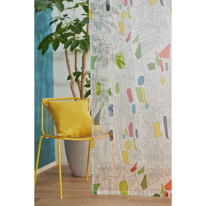 Satoru Kobayashi「数字」|ART SHEER CURTAIN