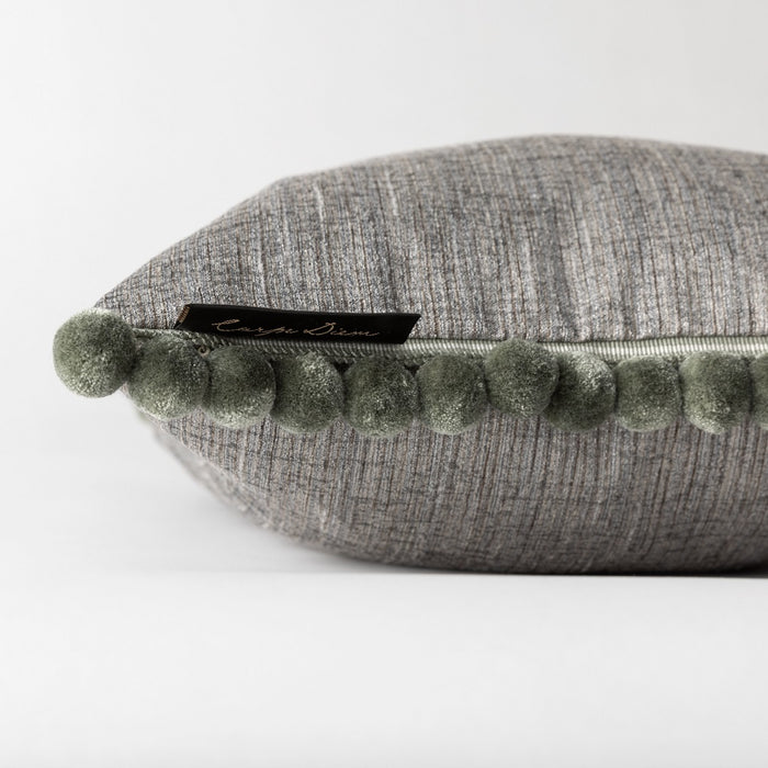 Carpe Diem|Premium color クッションカバー Sand gray