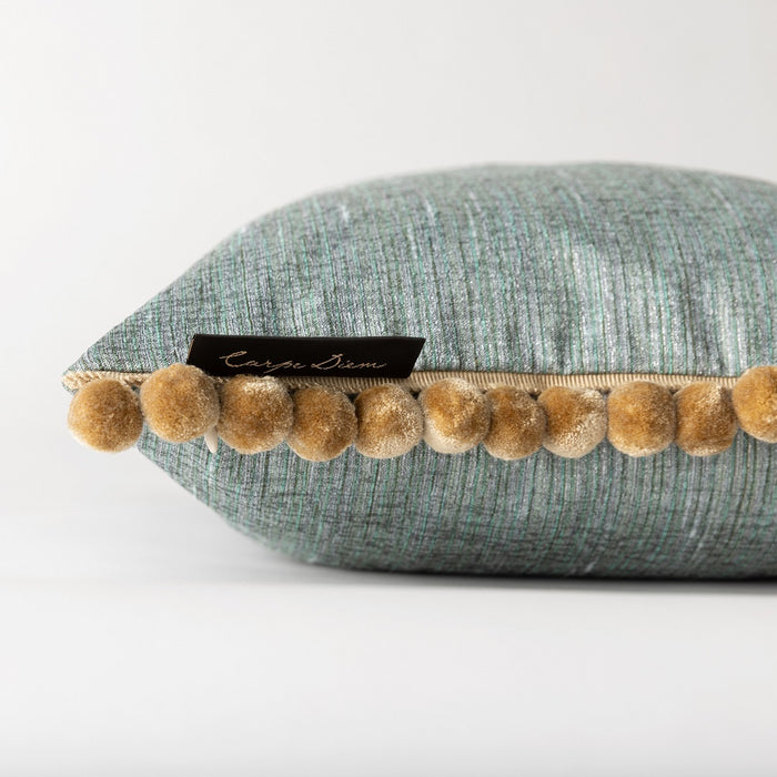 Carpe Diem|Premium color クッションカバー Teal
