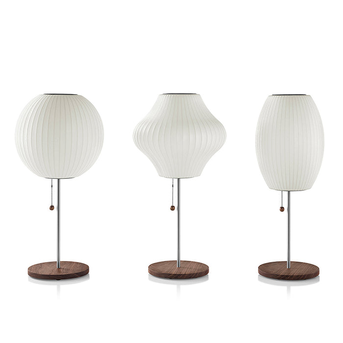 テーブルランプ Herman Miller / ハーマンミラー NELSON CIGAR LOTUS TABLE WALNUT / ネルソン シガー ロータス テーブル ウォルナット