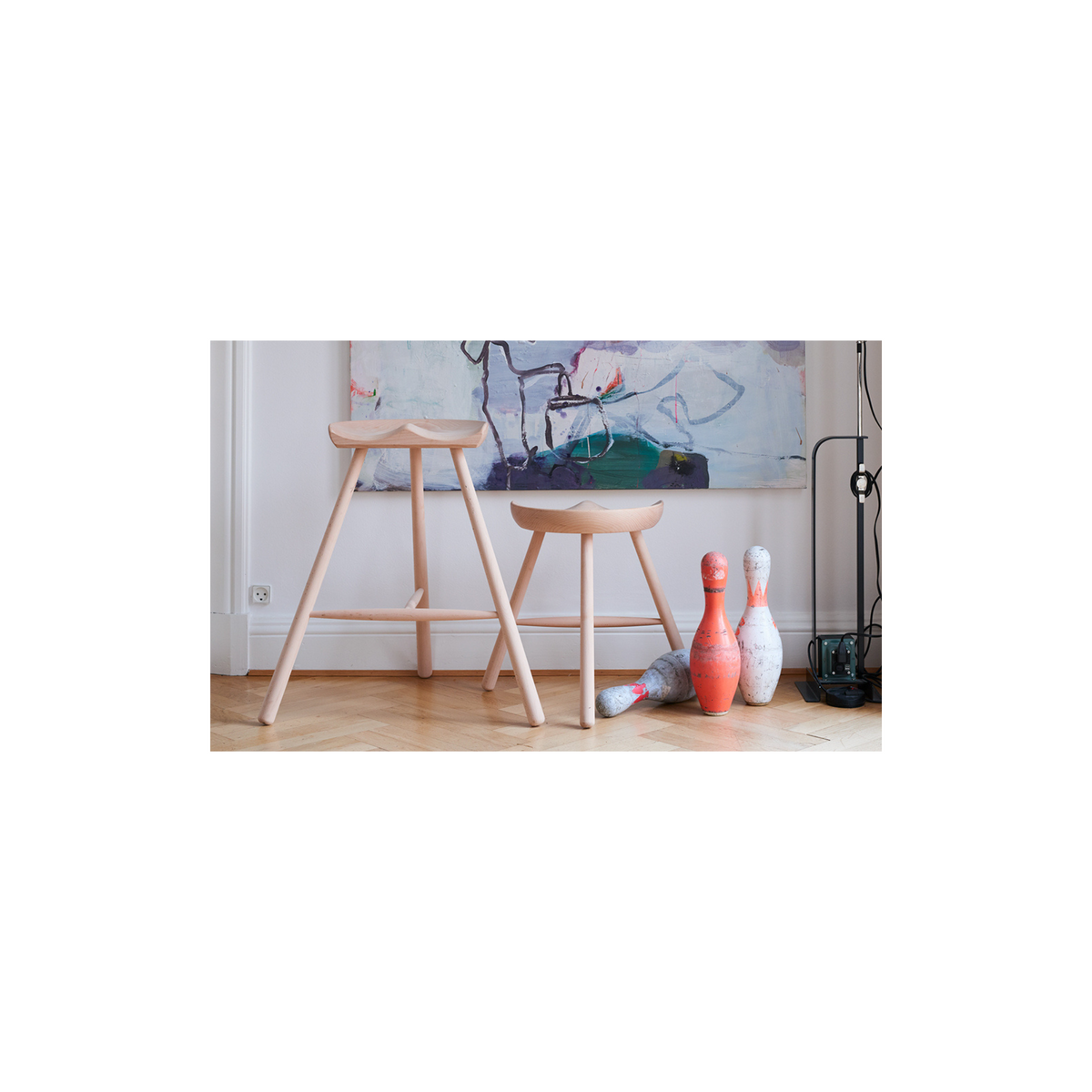 Shoemaker stool H59 WERNER | SHOEMAKER スツール 59cm｜【公式