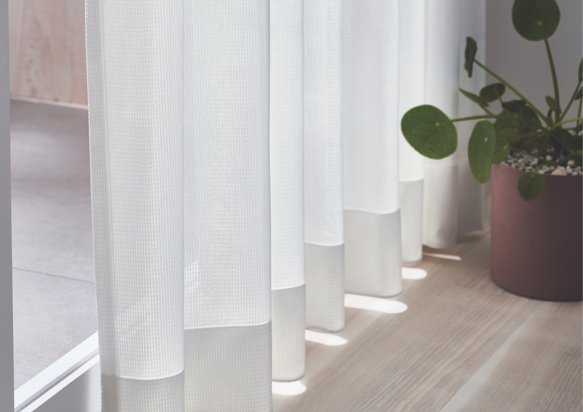 カーテン　洗濯してお売りします。 リネンライクのストライプカーテン｜ピンストライプ | カーテン通販