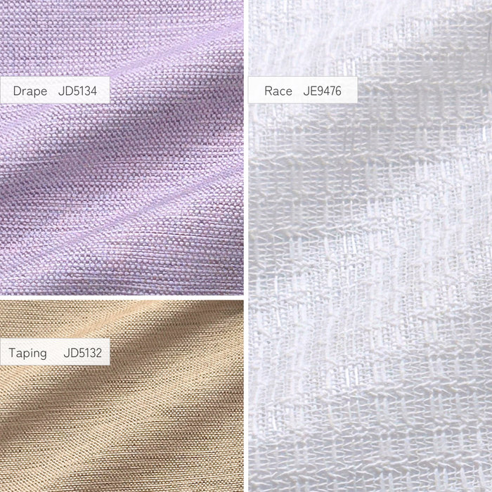 カーテンセット"Recipe（レシピ）"｜#054 ドライフラワー（ドレープ＆レース）｜丈～140cm