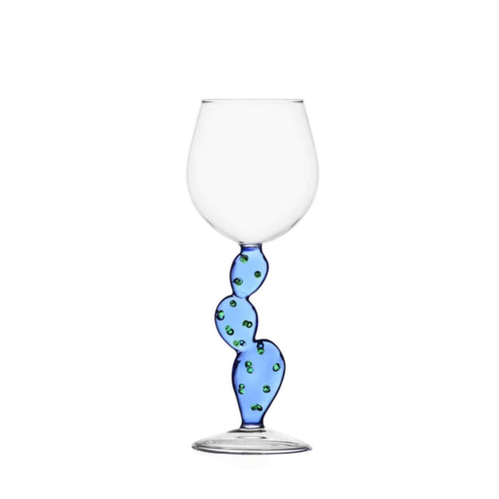 ICHENDORF MILANO ｜ DESERT PLANTS ワイングラス サボテンライトブルー