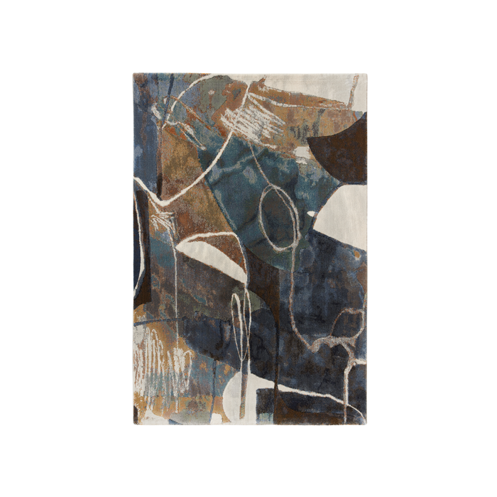 Carpe Diem｜Rug -MONDE-(モンド) ブルー 133×195