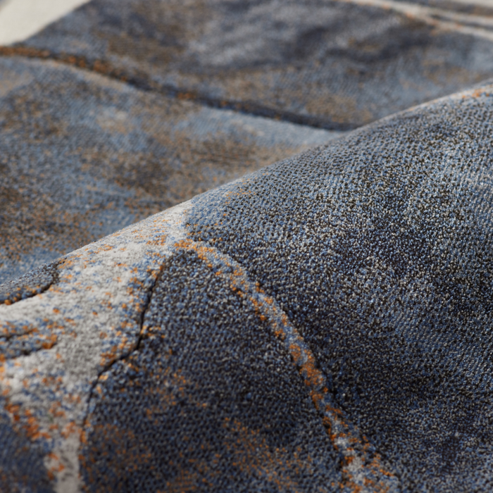 Carpe Diem｜Rug -MONDE-(モンド) ブルー 133×195