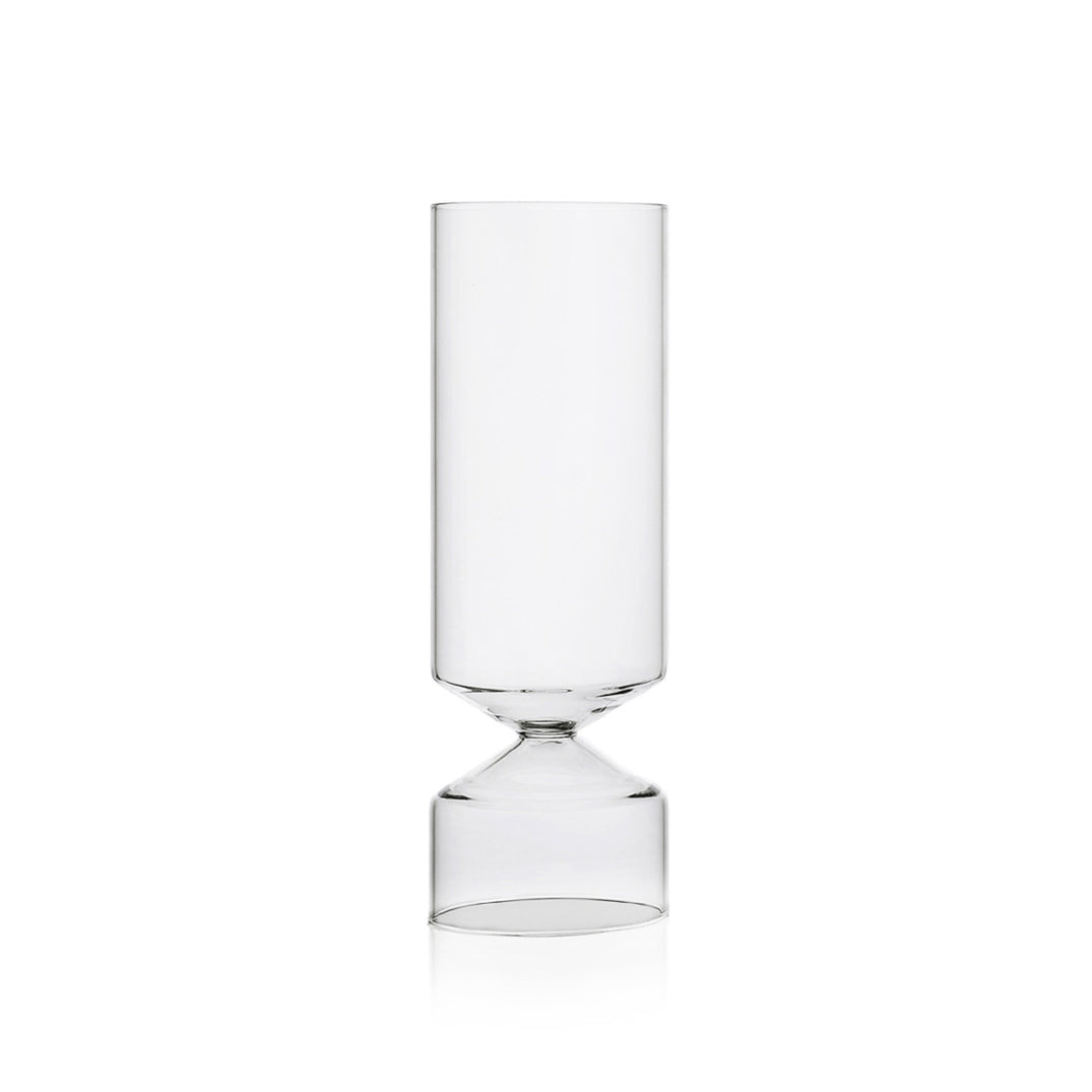 Ichendorf Milano zandloper 5 minuten, groen - barnsteen, collectie Times, borosilicaatglas, handgemaakt